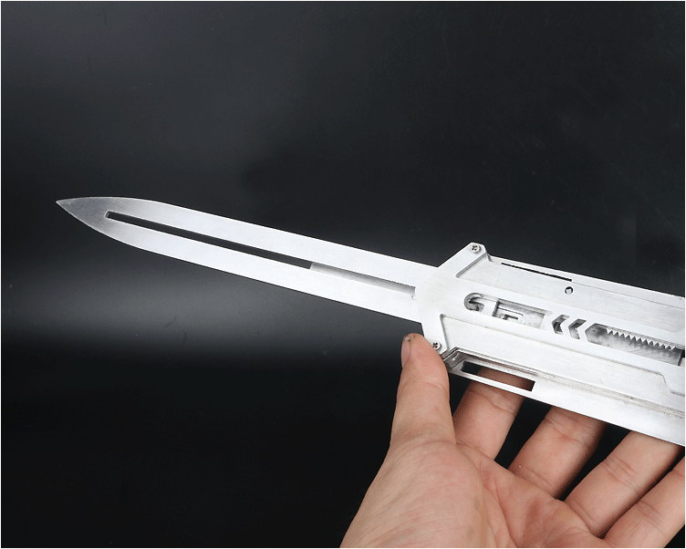 Silver Assassins Creed Origins ASSASSIN'S Hidden Blade COSPLAY With Bracelet