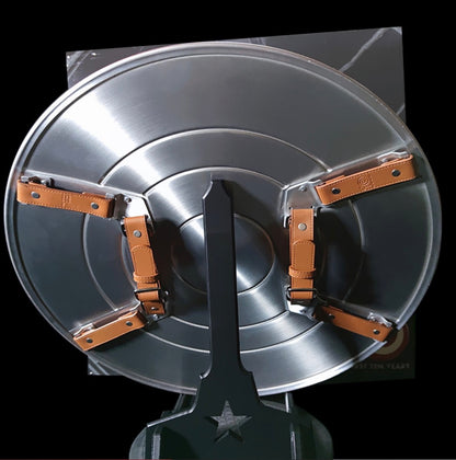 Captain Shield, Handmade Metal Shield For Cosplay, Winter Shield Wall Decor Halloween