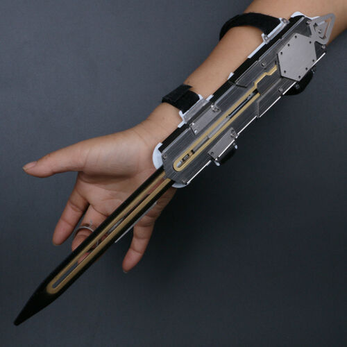 Newest Assassin's Creed Hidden PVC Blade Props Cosplay Plastic Toys Two Stages