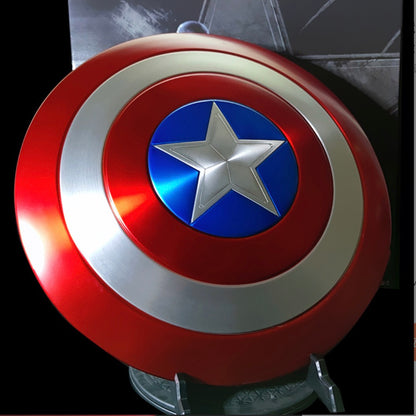 Captain Shield, Handmade Metal Shield For Cosplay, Winter Shield Wall Decor Halloween