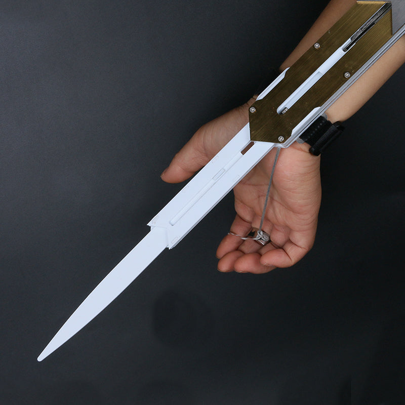 Sleeve Blade Assassin Blade Sword Sleeve Knife  Three Section Assassin Creed Gunmetal