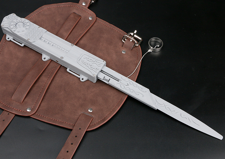 2024 Newest  Assassin's Creed  Blade Hidden 3D Printed Three Actions Shipping By DHL