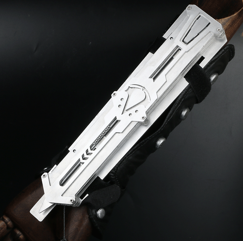 Silver Assassins Creed Origins ASSASSIN'S Hidden Blade COSPLAY With Bracelet