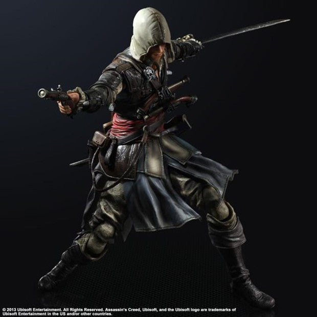 New Assassin's Creed PA Modified Connor Kenwy Edward Mobile Toy Decoration Model Figure