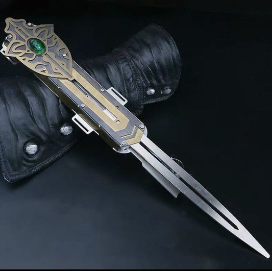 DIY-blade  Creed Valhalla Metal Hidden Blade Free Shipping